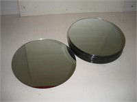 24 Round Table Mirrors 12"