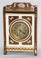 Scarce Wedgwood Queen's Ware Mantel Clock