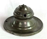 Early 19th Century Pewter Capstan Inkwell