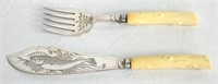 Victorian Silver & Silver Plate Fish Servers