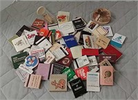 Bin lot of Assorted Advertising Matches