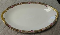 Large Limoges Porcelain Serving Platter
