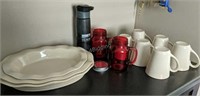 Assorted Kitchen Dishes & Glassware