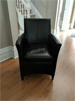 Leather Style Arm Chair