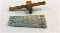 2 Antique Measuring Tools