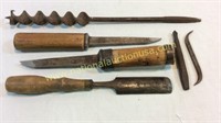 Antique Wood Tools