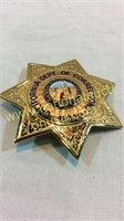 California Department Of Corrections Badge
