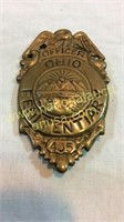 Penitentiary Officer Badge Ohio