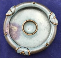 Low Blue Porcelain Art Bowl
