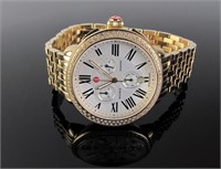 Michelle Serein Diamond Bezel Wristwatch