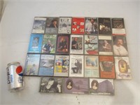 Lot de cassettes audio