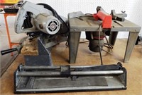 Rockwell Miter Saw - Tile Cutter - Router & Table