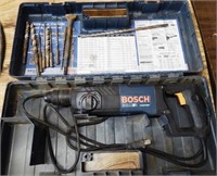 Bosch Bulldog Hammer Drill with Bits & Case