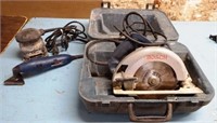 Bosch Circular Saw & Two Sanders