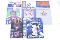 10 New York Mets Programs Magazines etc