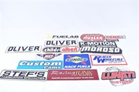 Set of 16 Automotive Stickers