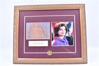 Jackie Kennedy Remnant of Worn Shirt with COA