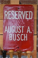 August A Bush Parking Spot Sign St Louis Cardinals