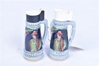 Salt & Pepper Shaker Steins