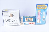 Set of 2 Games and Paper Dolls