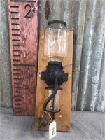 Arcade Mfg. Co. coffee grinder--wall mount