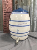 2 gallon water cooler crock w/ lid