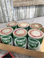 6 Quaker State Motor Oil quarts, unopened