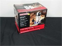 Craftsman fixed base router. New in box