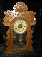 ANTIQUE 1800'S ANSONIA CLOCK CO CHIMING WITH KEY