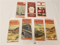 Selection of 7 Vintage Pennsylvania Railroad Time