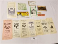 Selection of 15 Vintage Item Related to Reading Ra
