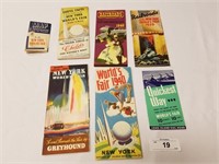 7 Vintage Media Items from 1939 NY Worlds Fair