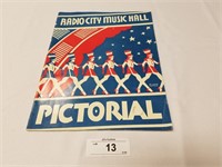 Vintage Radio City Music Hall Pictorial Booklet-9.