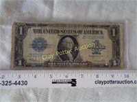 1923 US $1 Large Silver Note