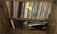 Large lot of vinyl records and more