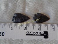 Pair of Indian Arrowheads