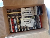 Collection of 42 Audio Cassette Tapes