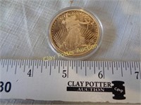1933 Gold Toned Replica Coin