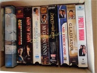9 VHS Movies & Music CD