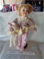 Porcelain Doll - Bed Time Baby