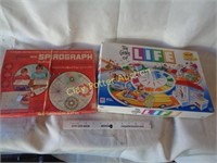 Vintage Spirograph & Game of Life