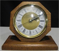 Wood & Brass Tochigo Tokei Battery Desk Clock