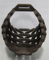 11.5" X 18"  Wood Table Basket