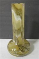 Contemporary Marble Pattern Glass Flower Vase