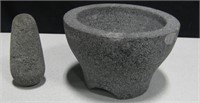 Traditional Styled Molcajete / Mortar & Pestle