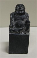 2.5" Carved Stone Buddha