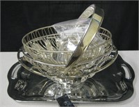 Silver Plated Silver Town Trays & Bowls