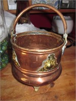 5.5" Copper Hand Made European Pot