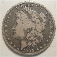 1899-O Silver Morgan Dollar - New Orleans Minted