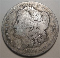1889-O Silver Morgan Dollar - New Orleans Minted